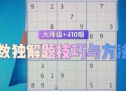 数独进阶必备十大技巧资深玩家高效解谜全攻略