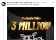 《模拟农场22》全球销量超过300万套